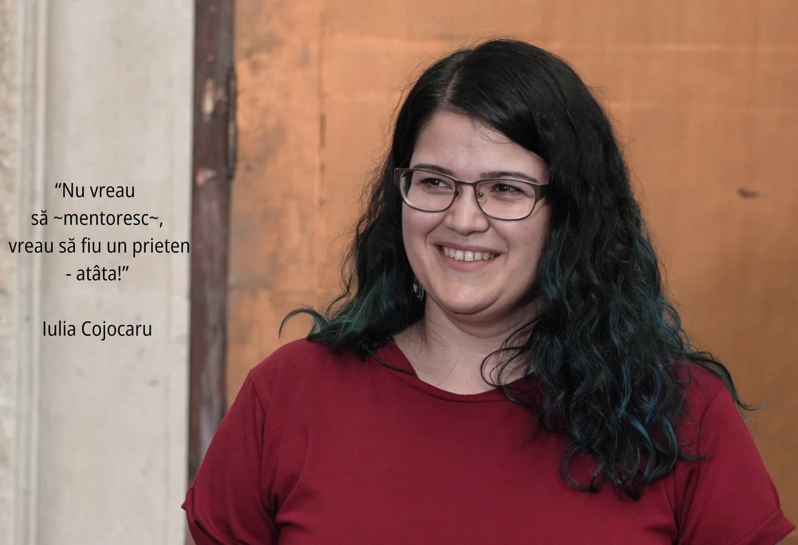 Iulia Cojocaru povestește despre prietenia din programul de mentorat